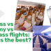 Business vs Economy vs First Class Fights: Which is the Best?
